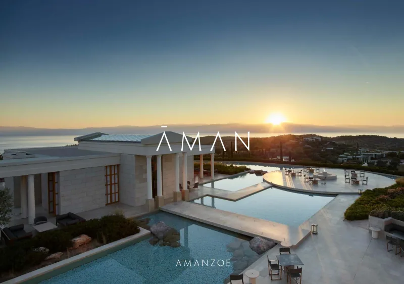 Se marier à l’Amanzoe en Grèce : la Citadelle des Vœux Éternels