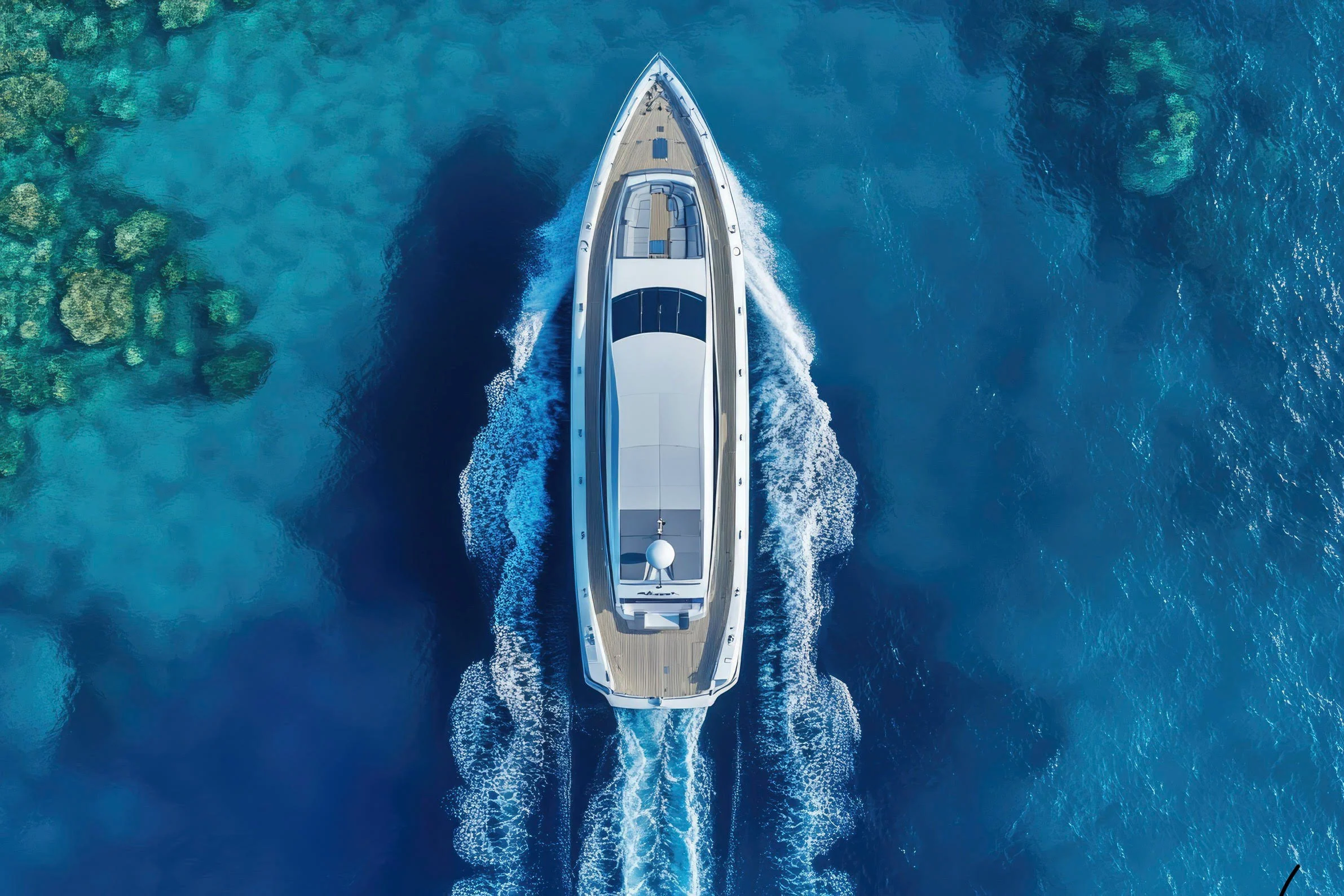 Mariage sur un yacht