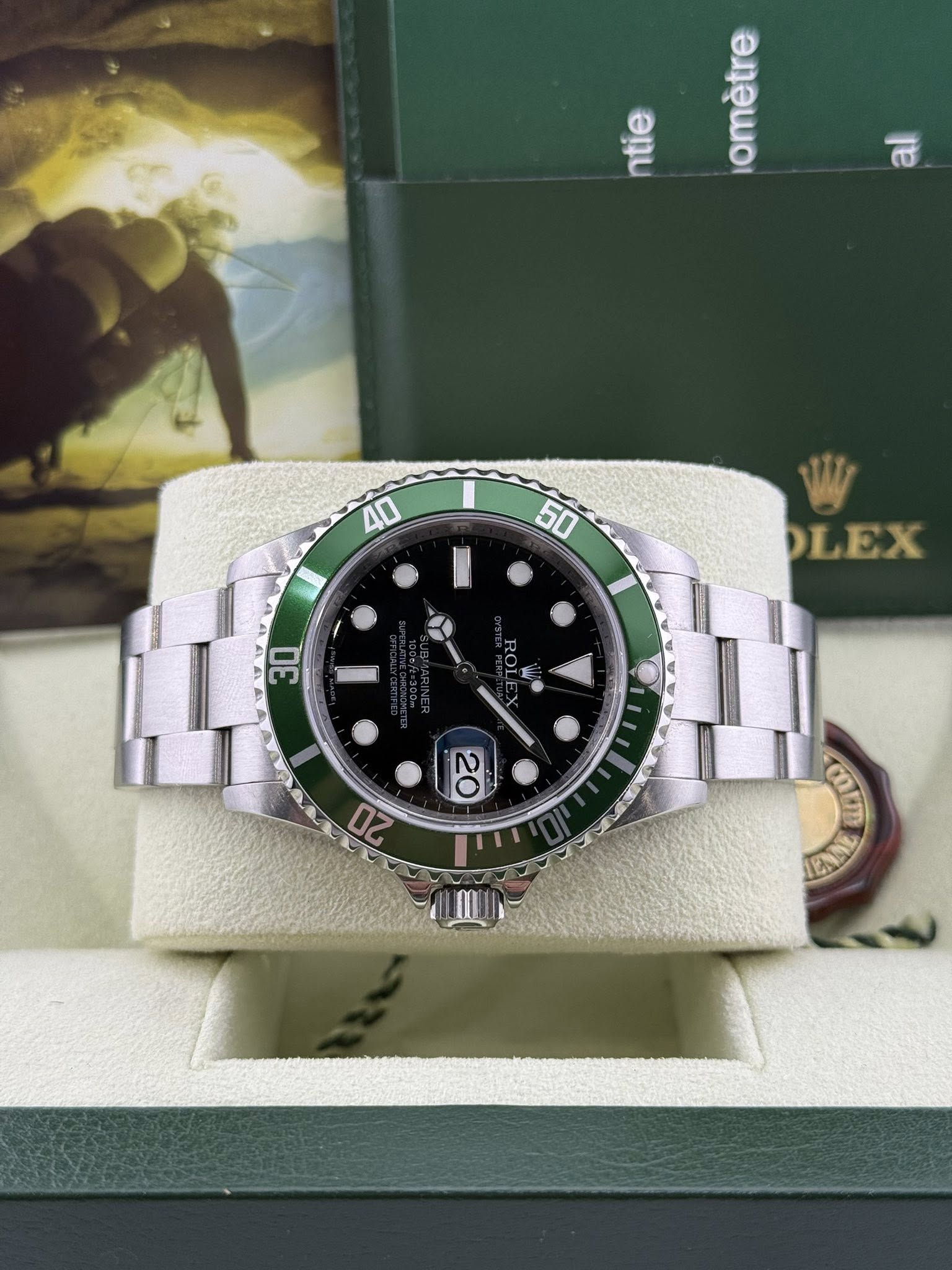 Rolex Submariner ‘Kermit’ pre ceramic 16610LV