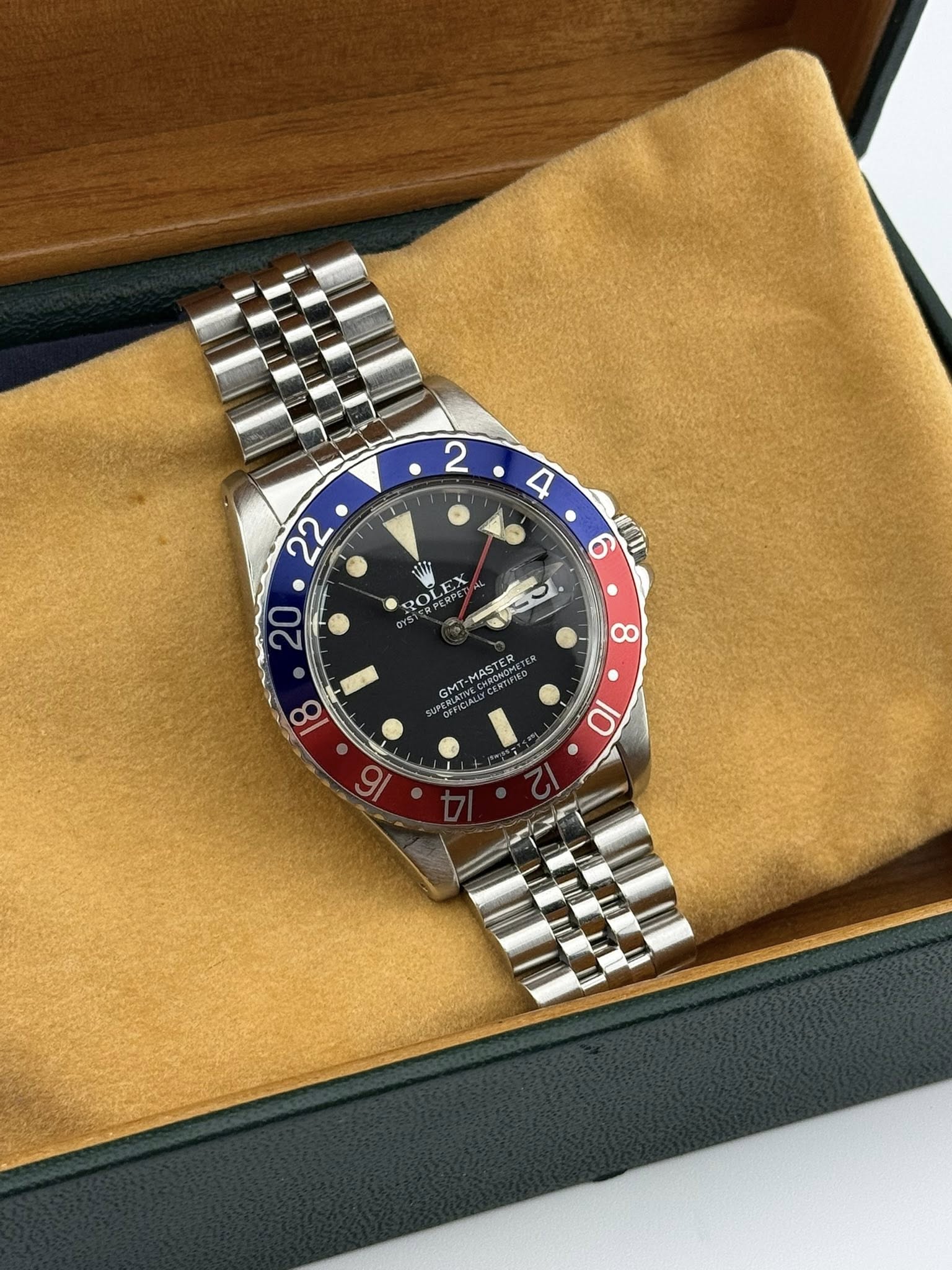 Rolex GMT-Master II Pepsi Jubilee 16750