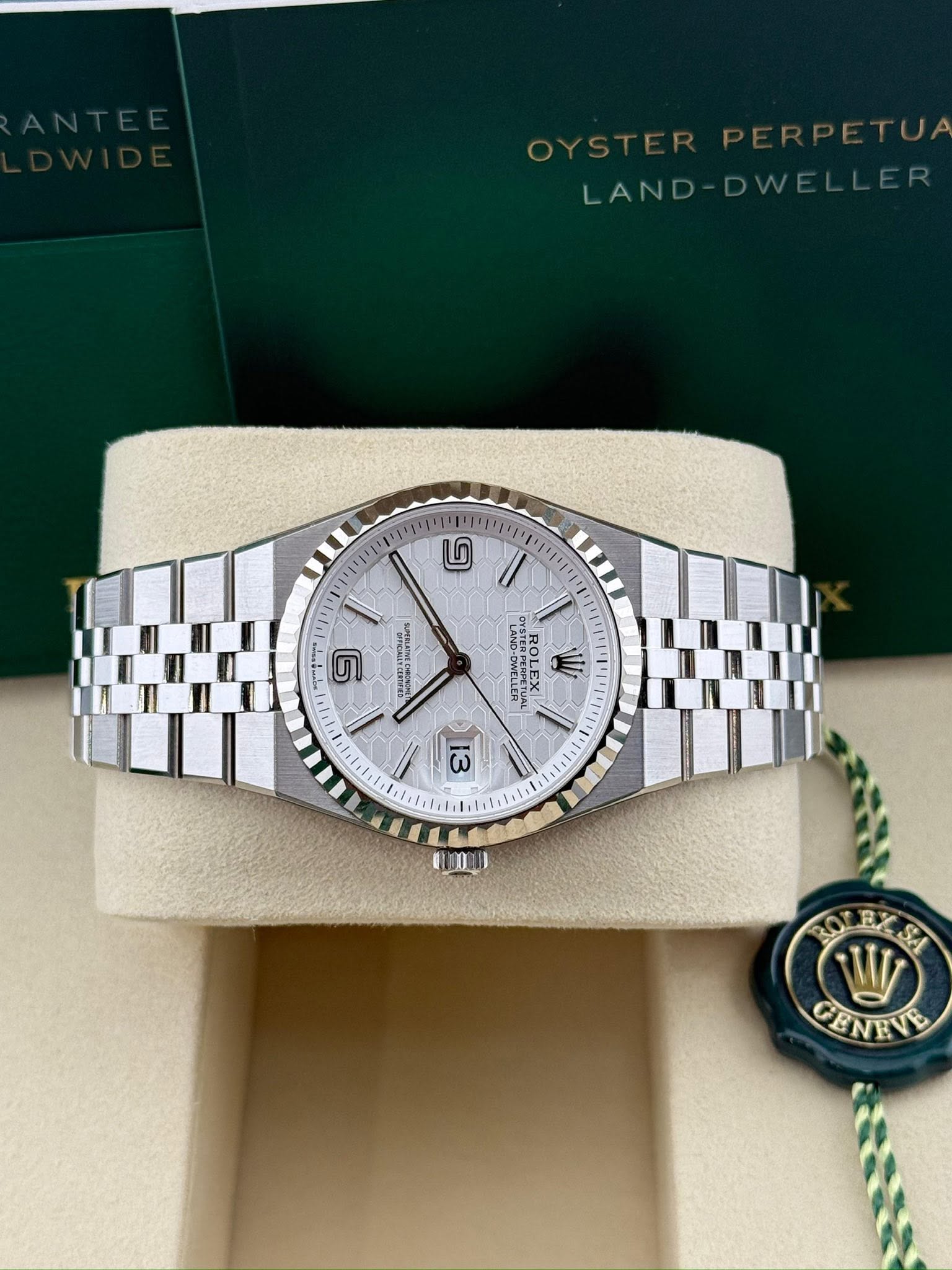 Rolex land dweller steel 36mm 127234