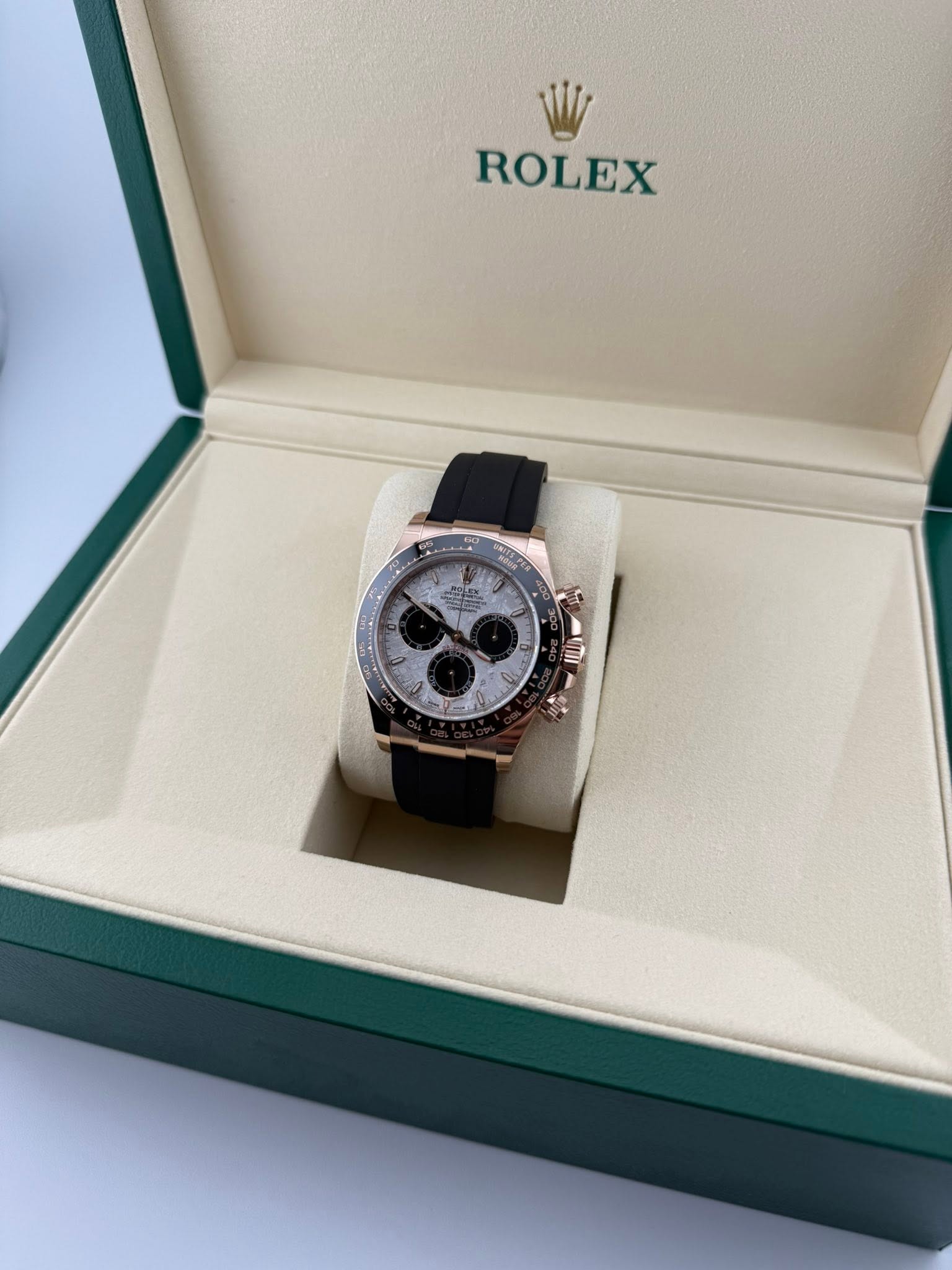 Rolex Daytona Meteorite dial 126515LN Oysterflex 40mm