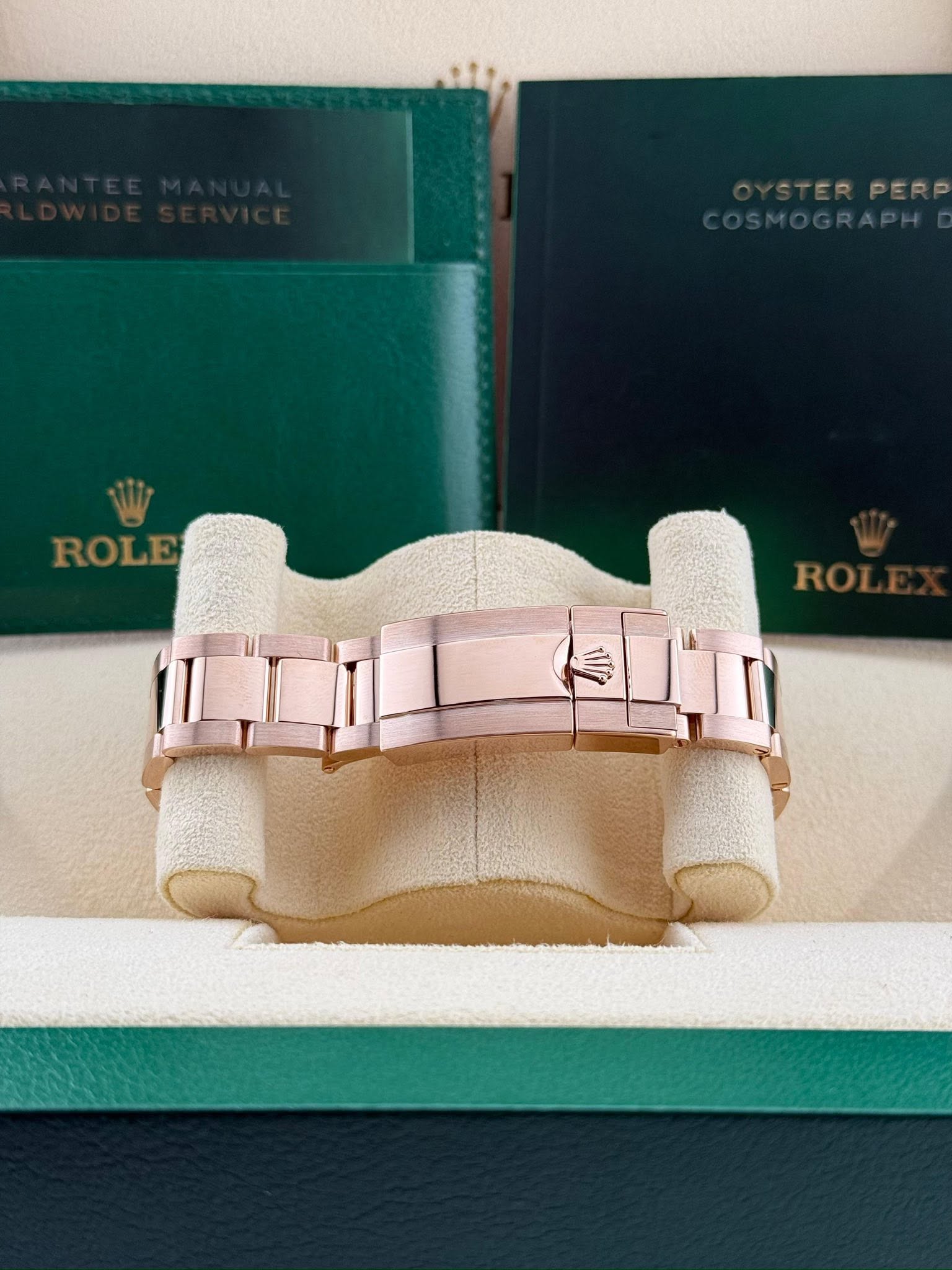 Rolex Daytona Cosmograph Sundust Baguette Dial 40mm 126505