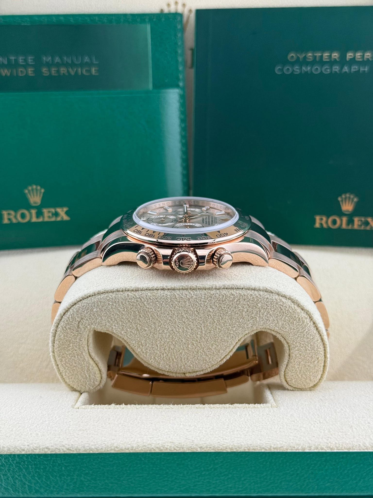 Rolex Daytona Cosmograph Sundust Baguette Dial 40mm 126505