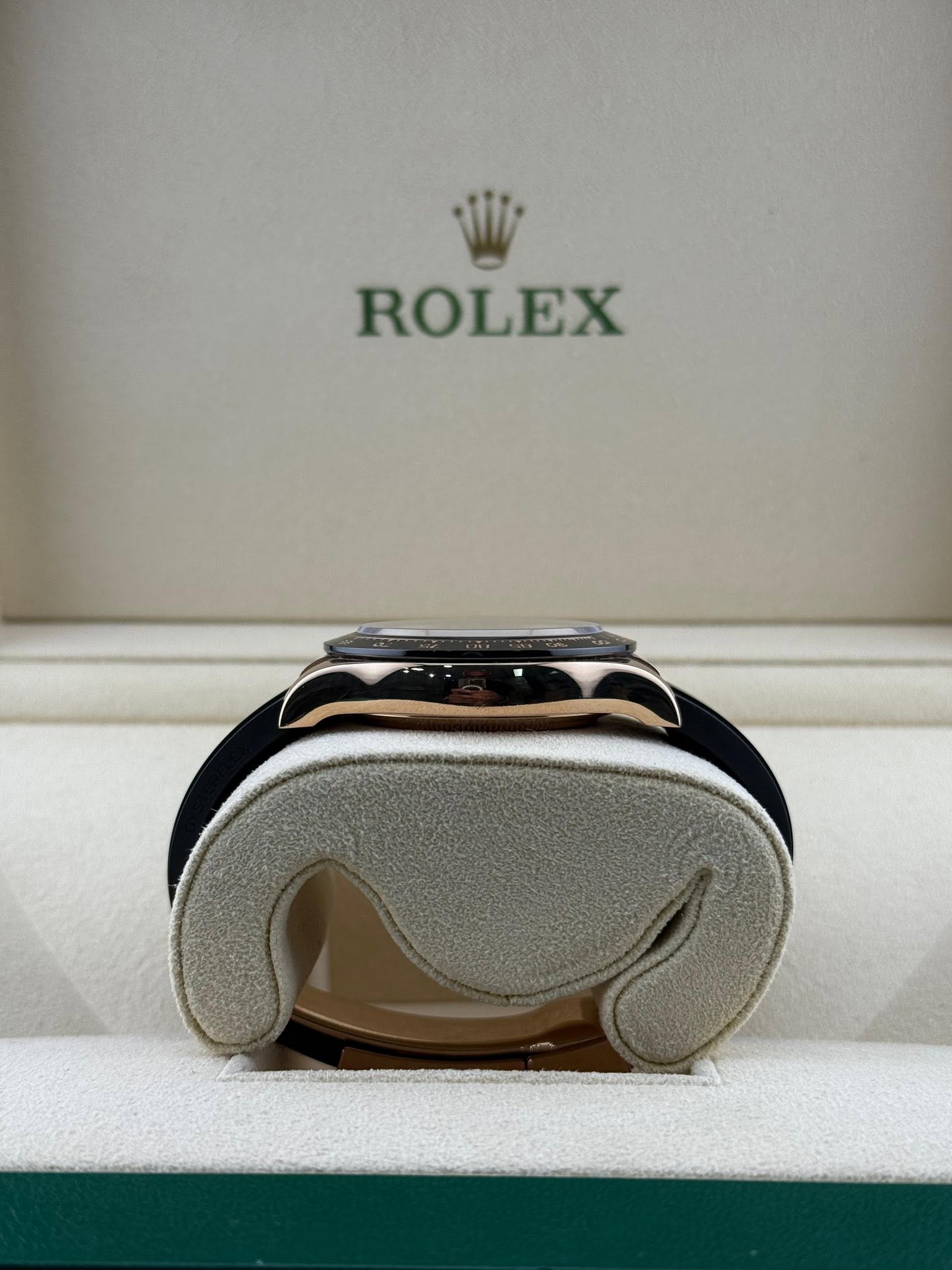 Rolex Daytona Oysterflex Rose Gold Chocolate Dial  116515LN