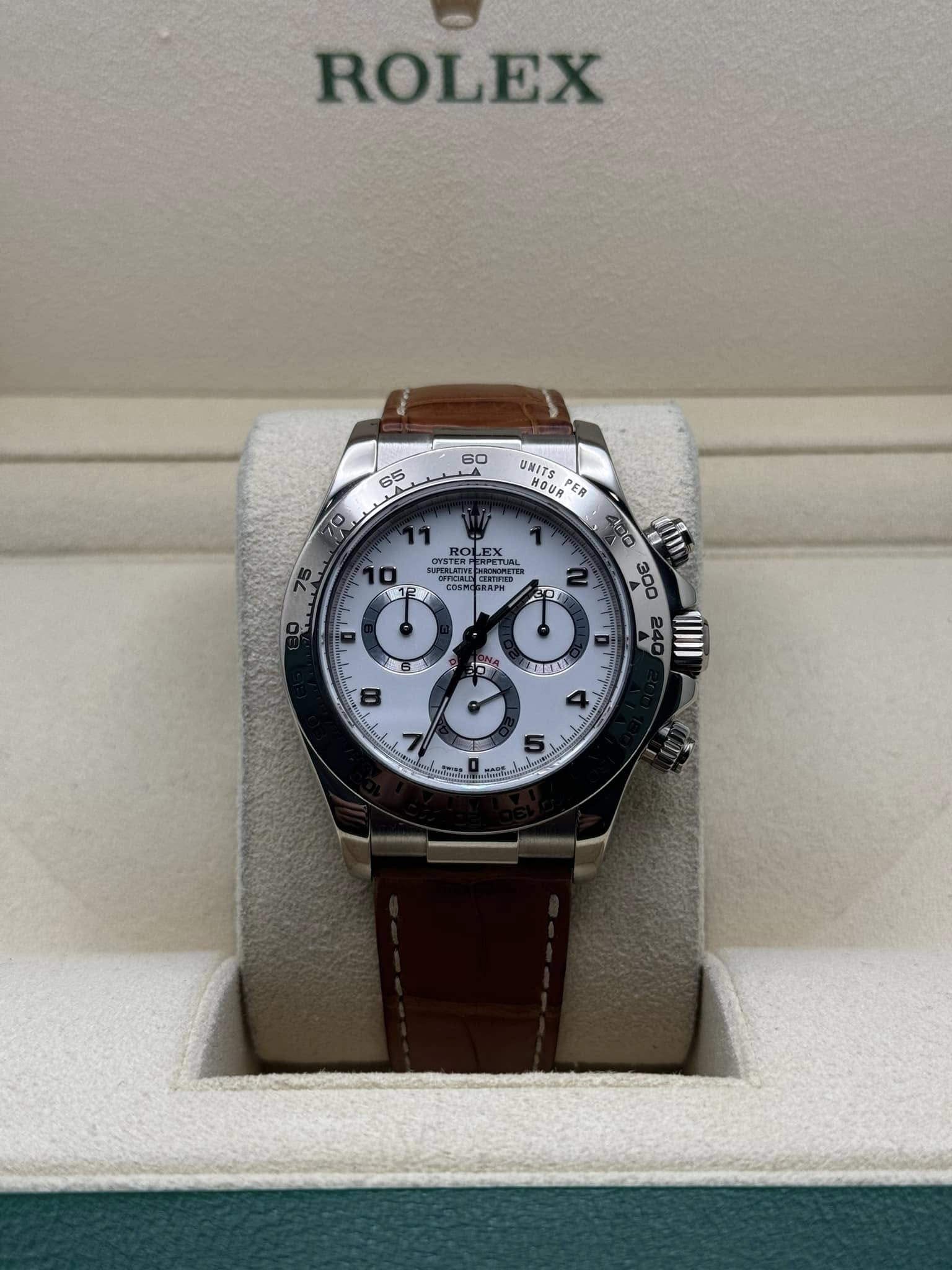 Rolex  Daytona Cosmograph 40mm Leather 116519