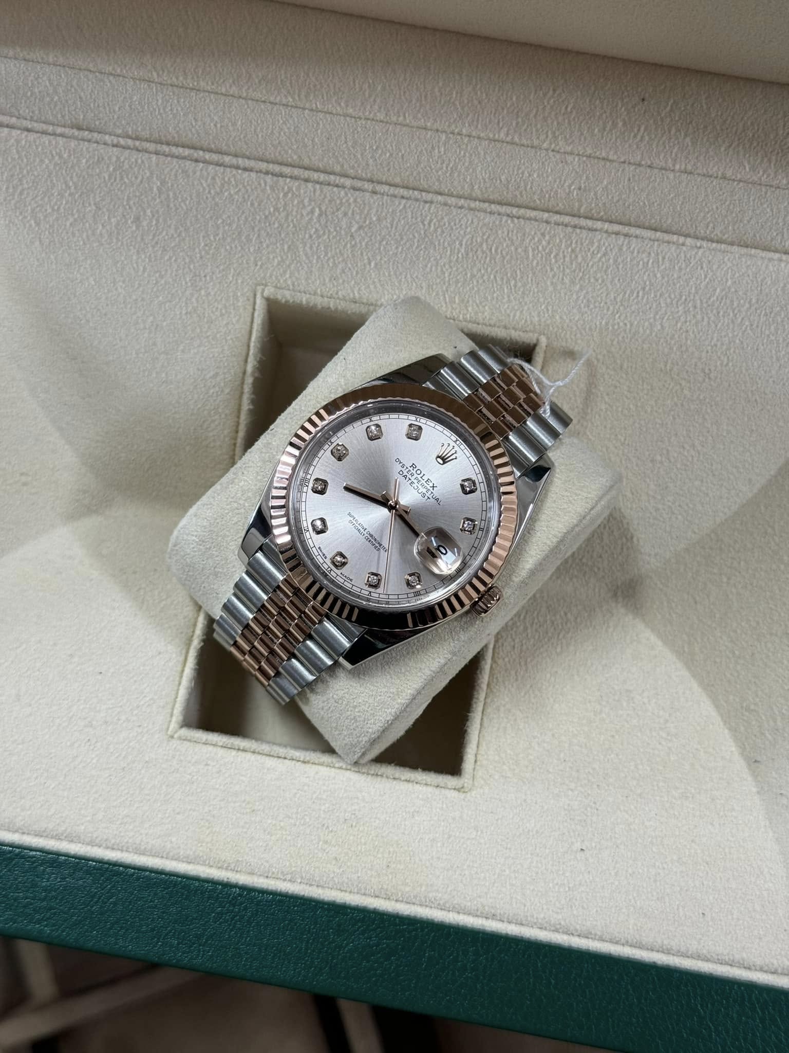 Rolex Datejust ‘Sundust Dial’ Jubilee Bracelet 41mm 126331