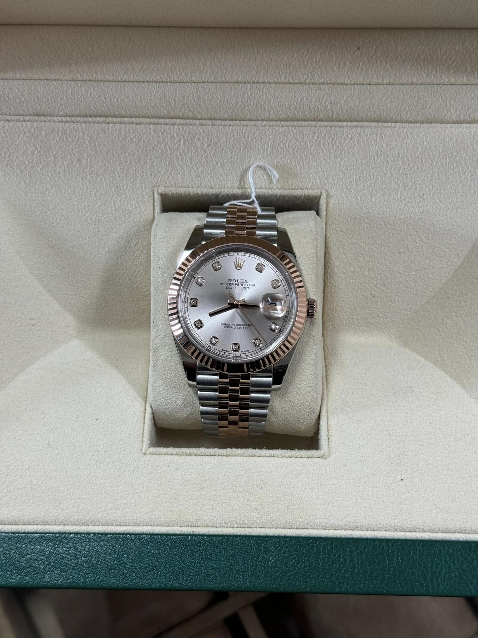 Rolex Datejust ‘Sundust Dial’ Jubilee Bracelet 41mm 126331
