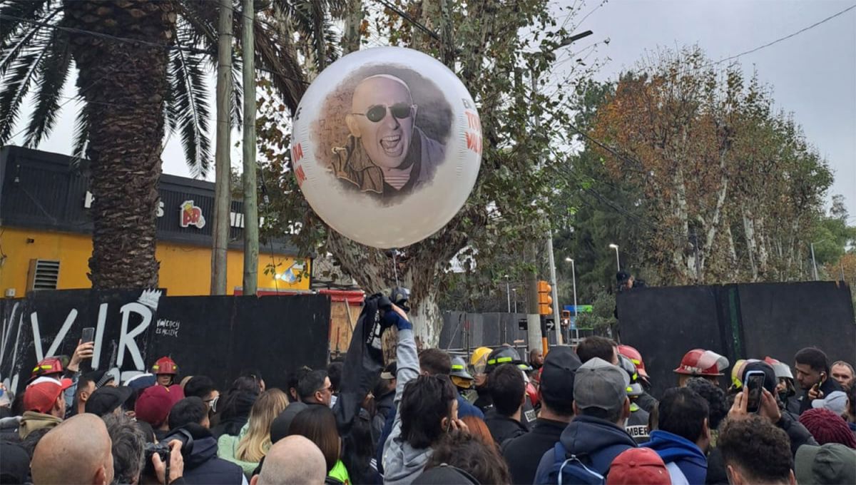 Una multitud despidió al Indio Solari en Villa Domínico