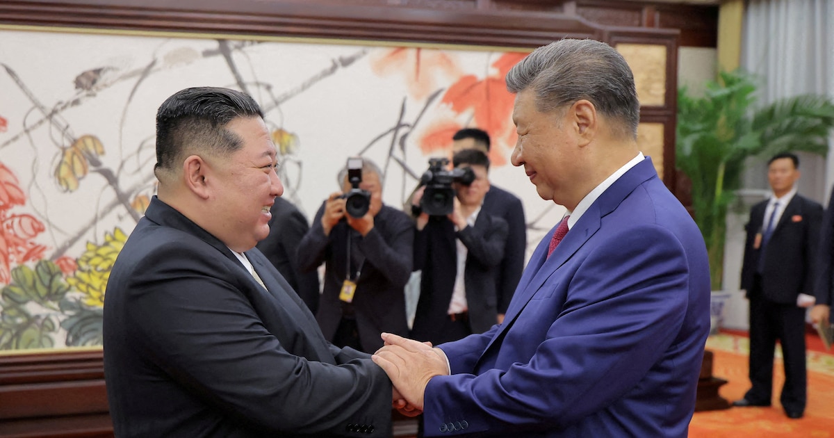 Xi Jinping selló en Pyongyang una señal de alianza con Kim Jong-un