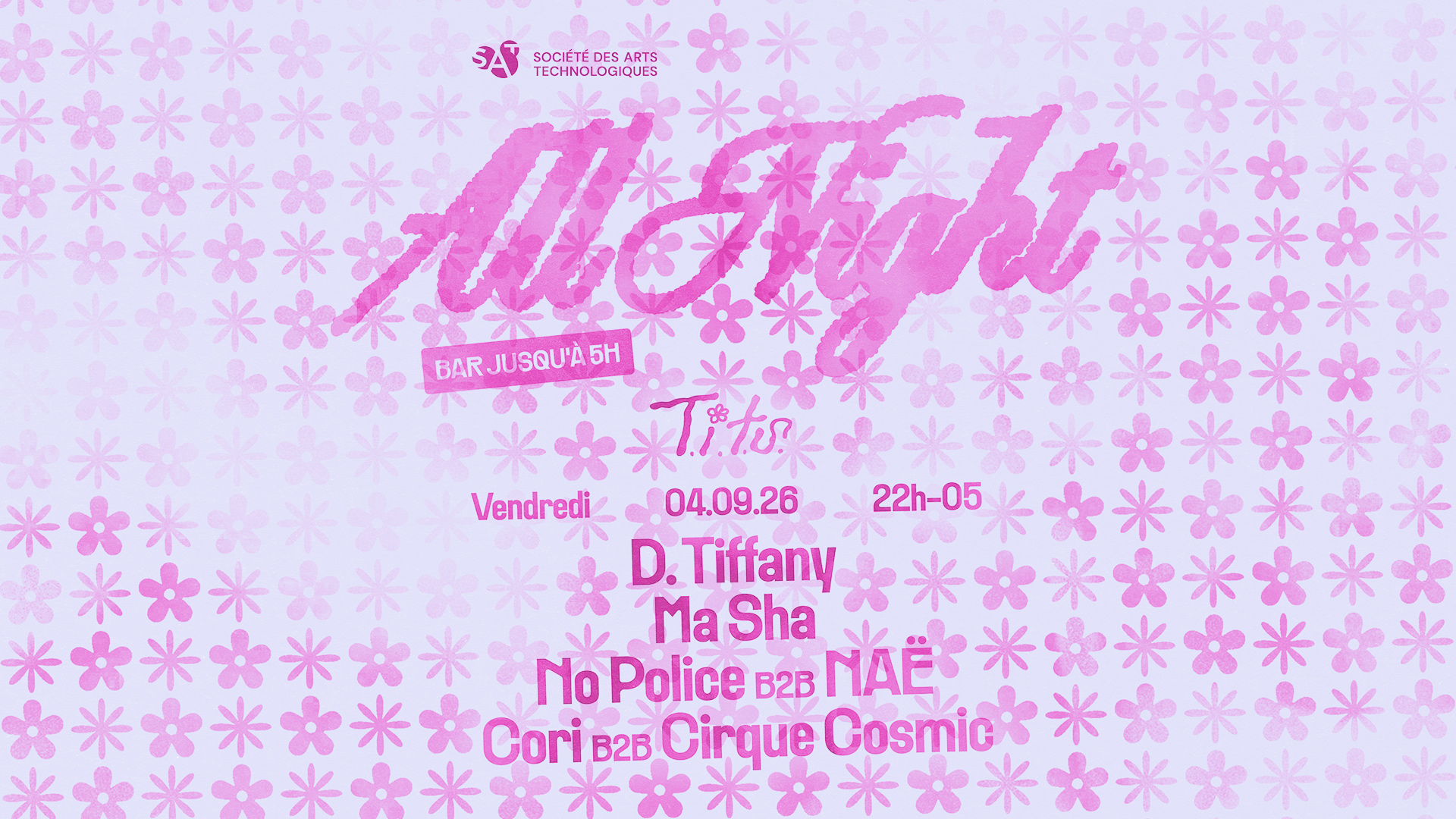 ALL NIGHT x T.I.T.S. - D. Tiffany - Ma Sha +++
