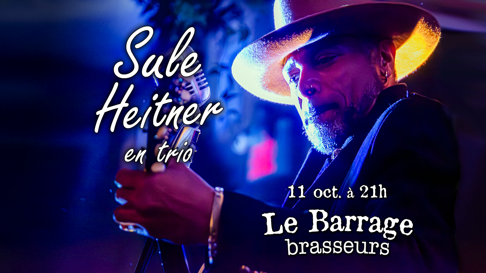 Sule Heitner en trio au Barrage!