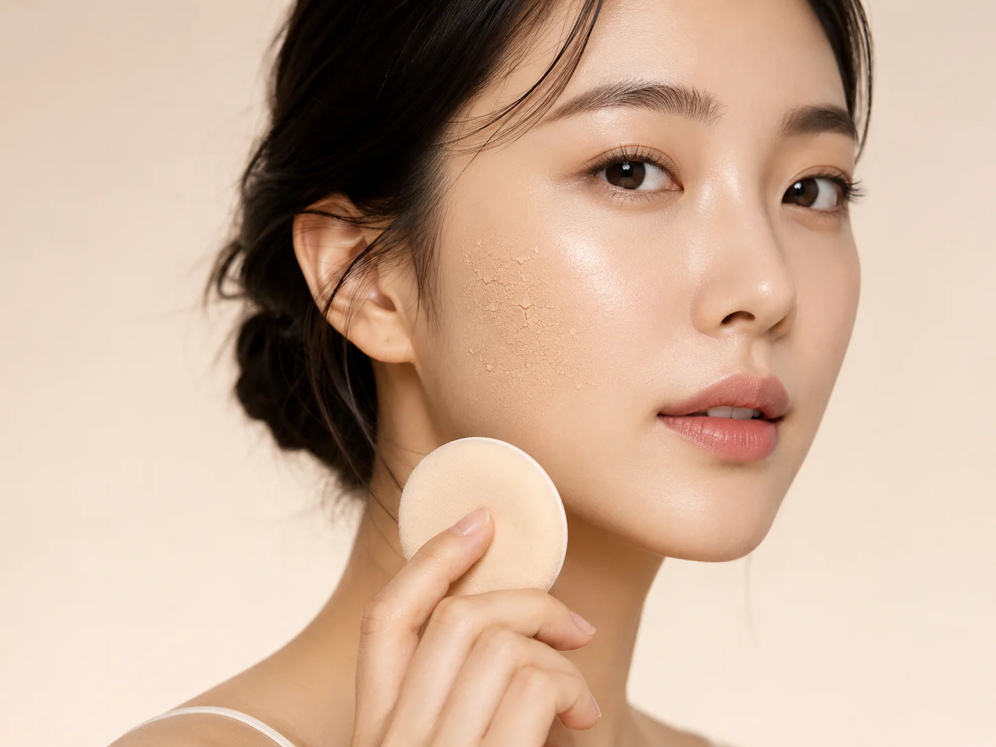 Is your meticulously applied makeup flaking? The LV Solution for skin cell turnover and deep dehydration.