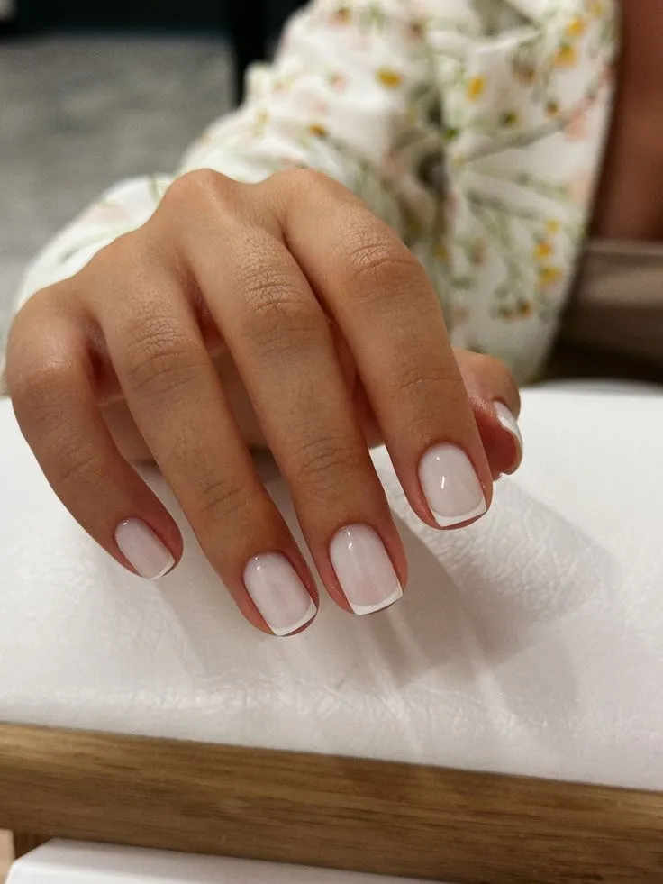Uñas semipermanente manos.