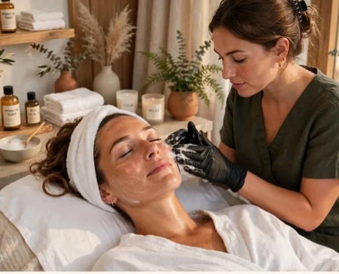 Higiene facial básica con aparatología