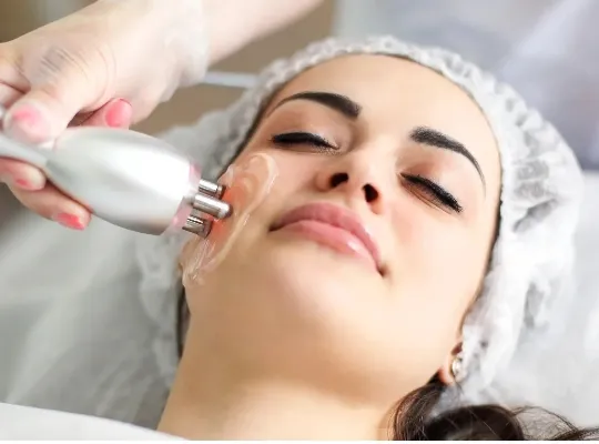 Tratamiento facial con radiofrecuencia