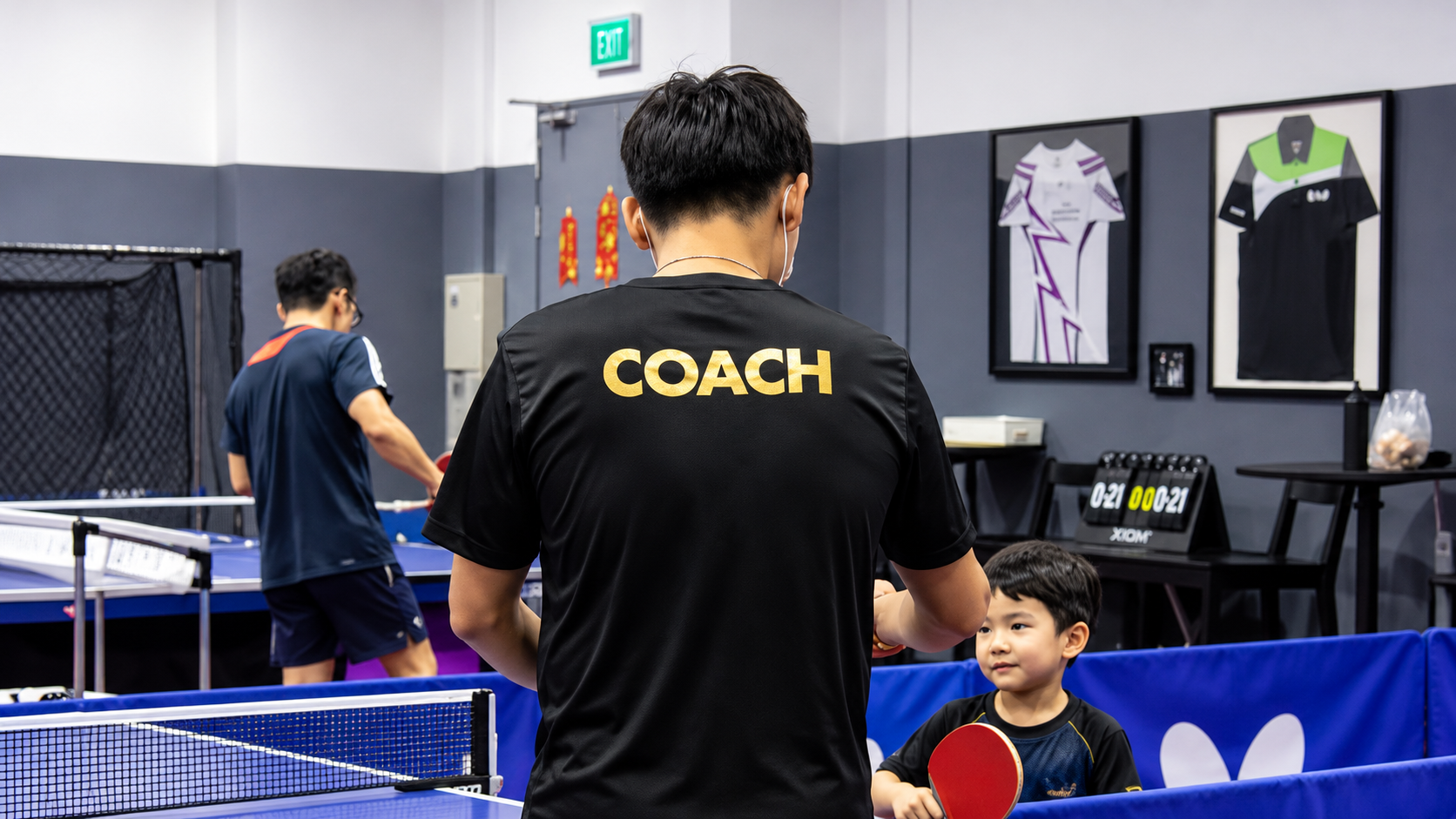 Private Table Tennis Class with Head Coach