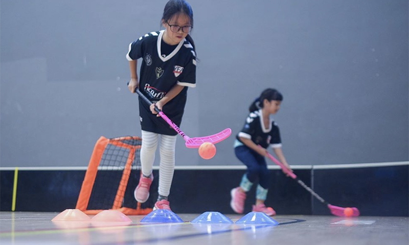 Floorball Group Class (Ages 12 & under, Beginner)