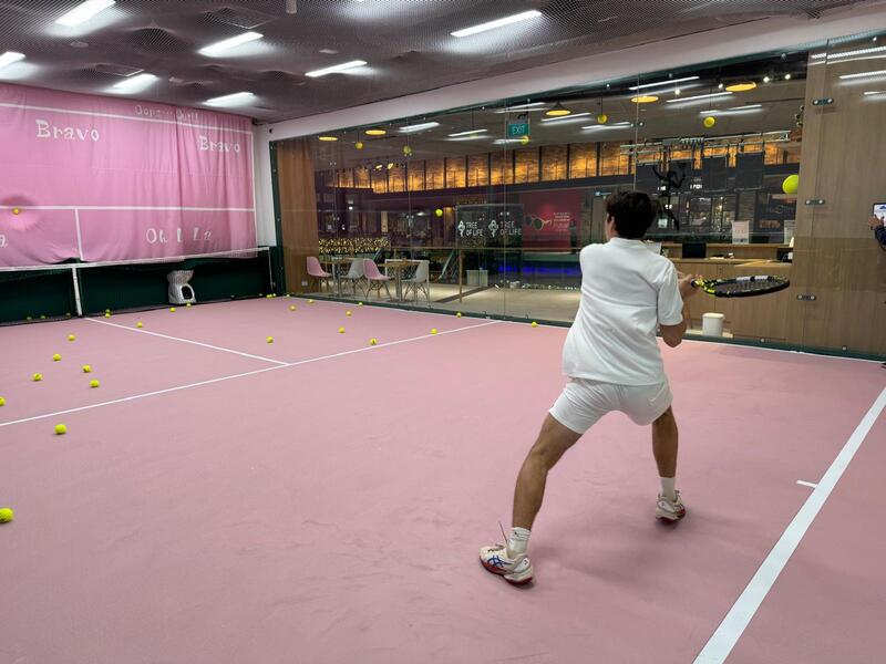 Indoor Tennis Solo Play Session (All Ages, All Levels)