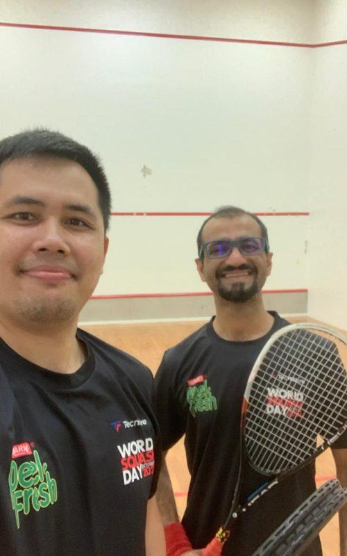 1-on-1 Squash Class with Yen