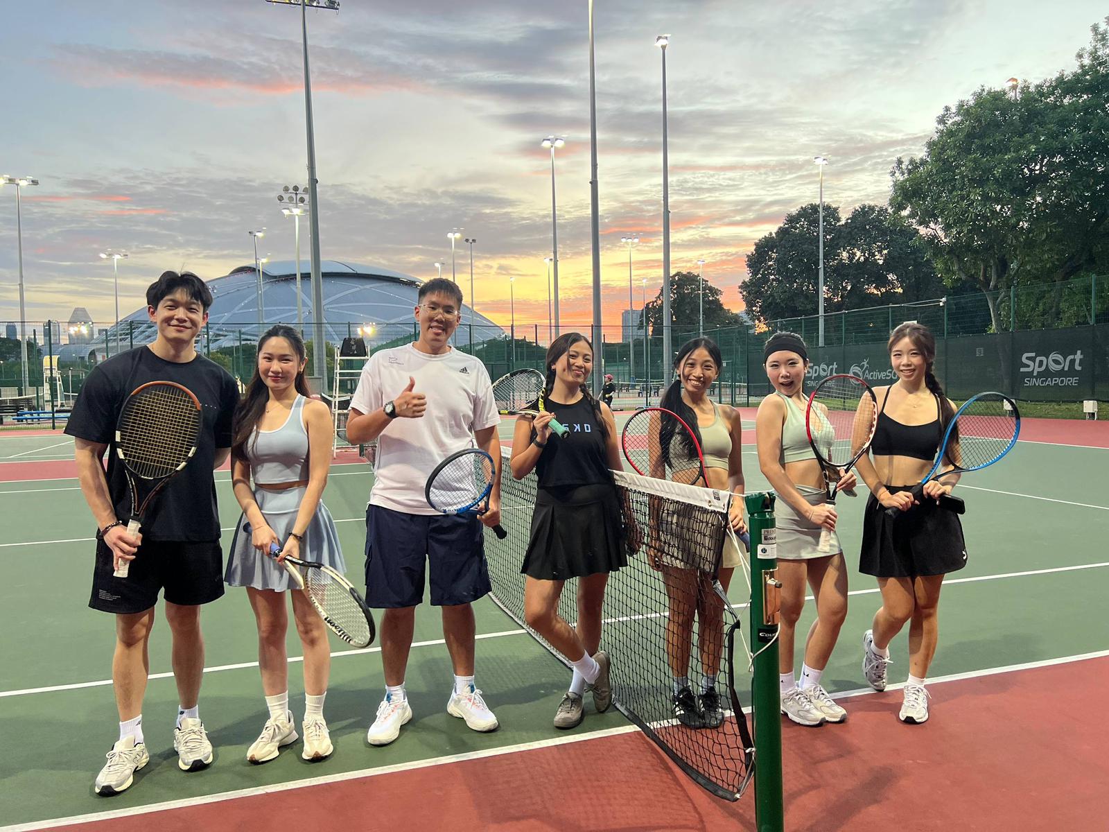 Tennis Group Class (Adults, All Levels)