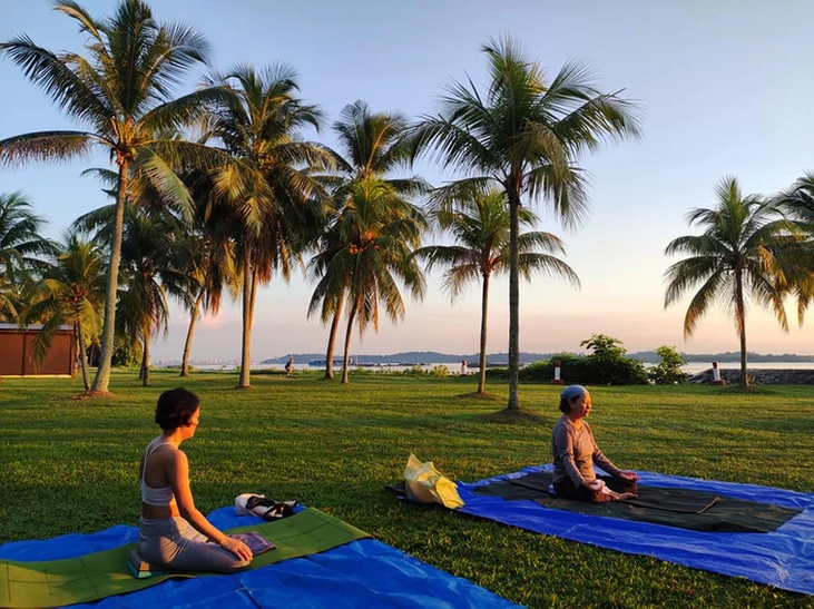 Outdoor Pranayama & Gentle Stretch Group Class (All Ages, All Levels)