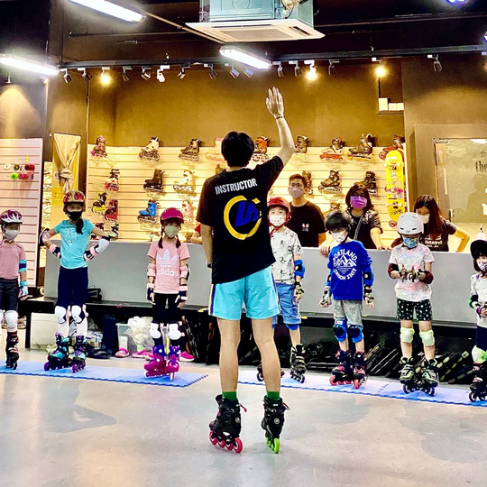 Indoor Inline Skating Group Class (All Ages, All Levels)
