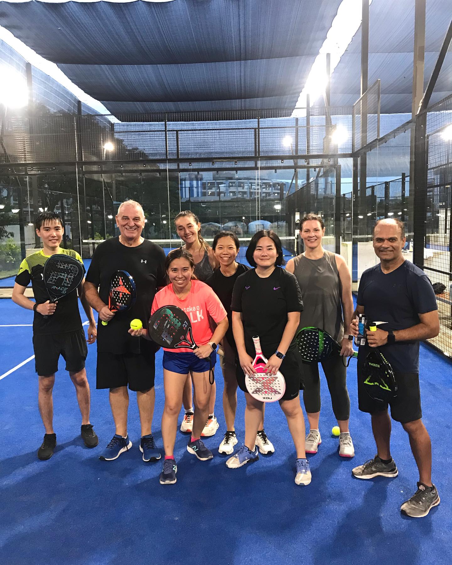 Padel Group Class (Adults, High Beginner)
