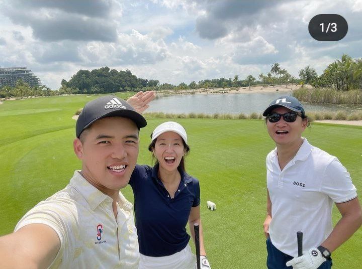 Golf with Coach Johnson