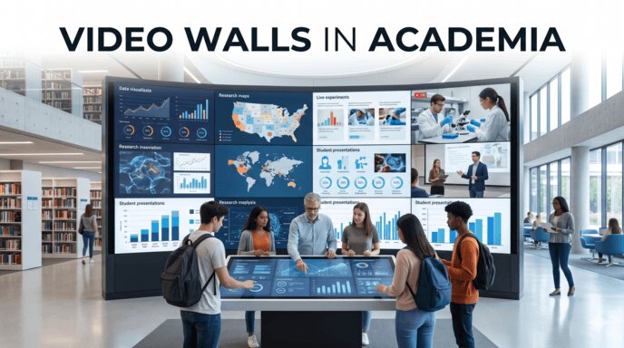Video Walls in Academia
