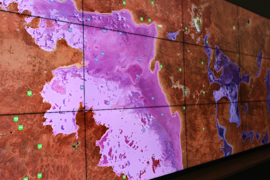 real time data on maps