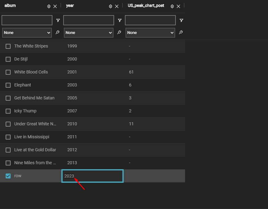 edit spreadsheet cells