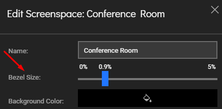 configure bezel size
