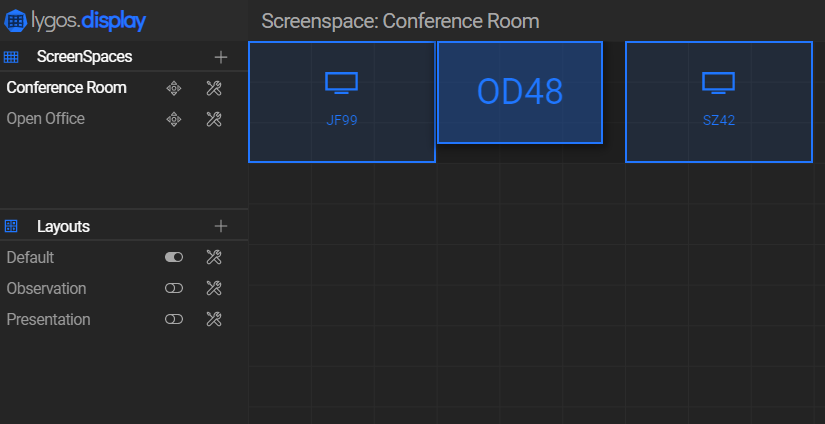 Lygos flexible screenspace layouts