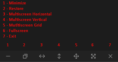 Lygos app external button functionalities