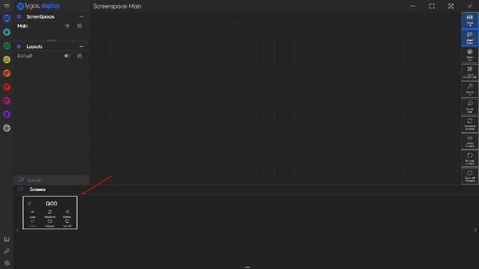 Match lygos screens with video wall screens