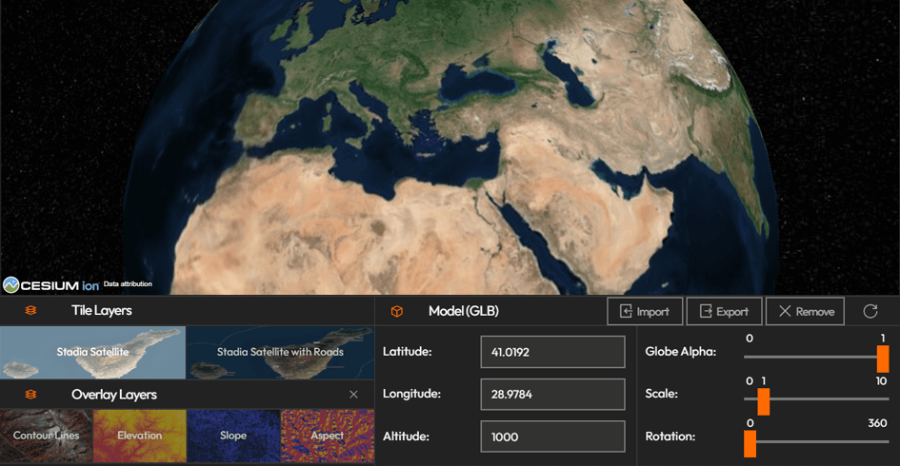 lygos earth control editor