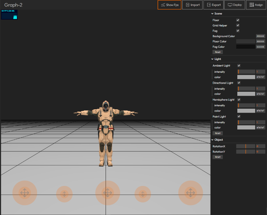 import graphics, edit and control
