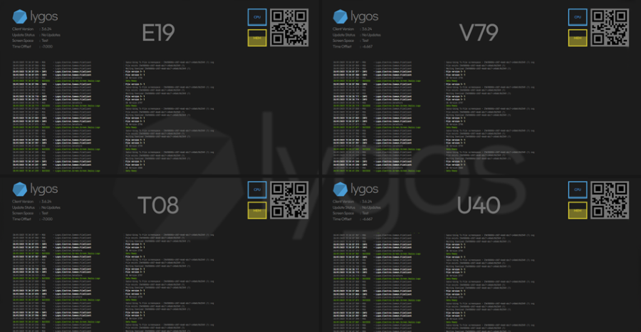 Distributed Screens forming a Seamless Screen on Video Walls