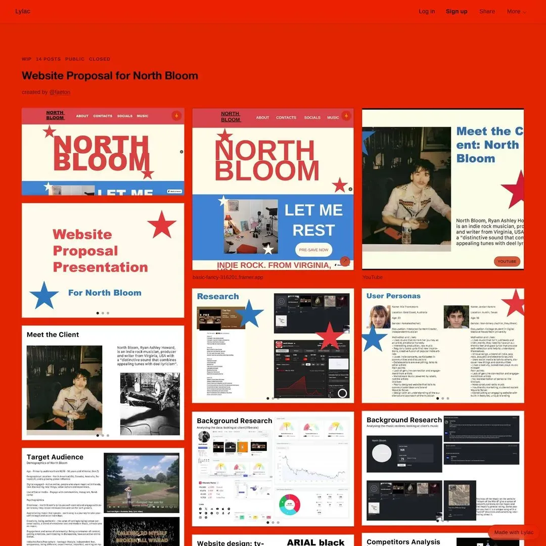 Website Proposal for North Bloom | Lylac Studio