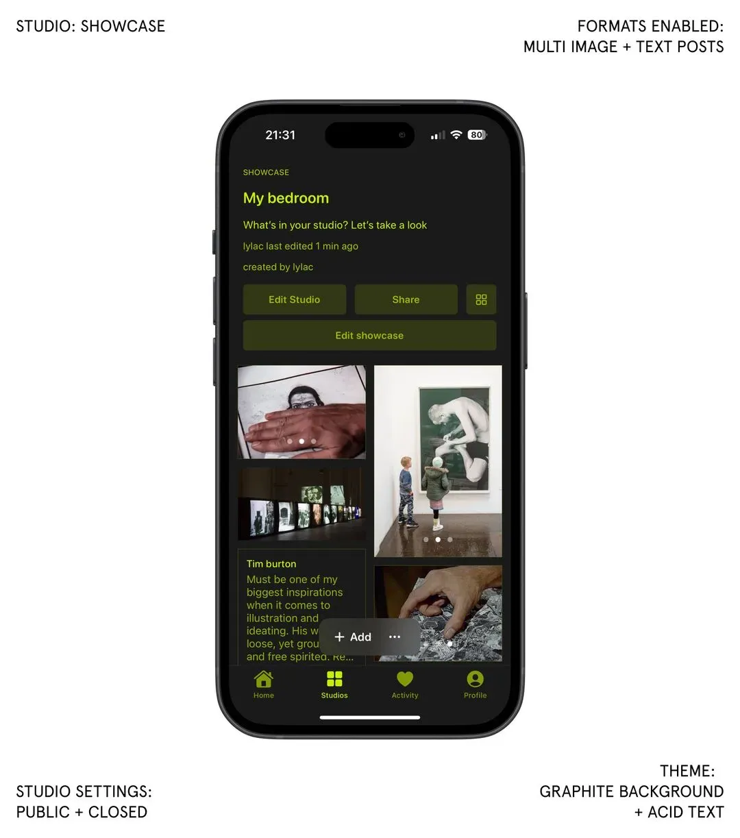 What is a studio on Lylac?, image 3