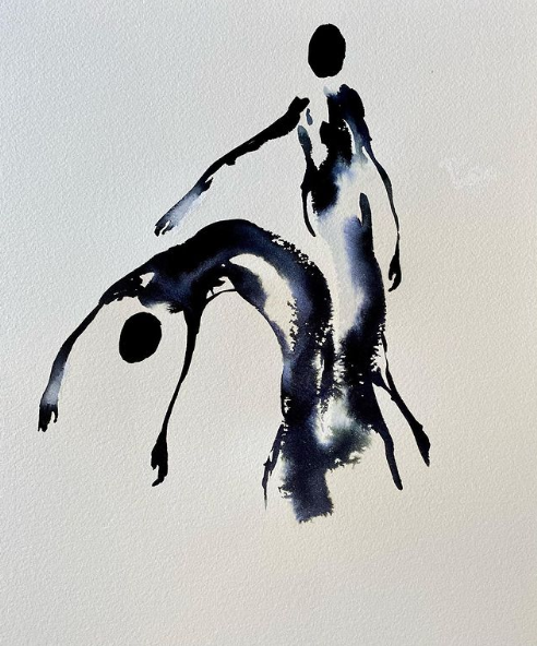 Tableau : L'évitation.