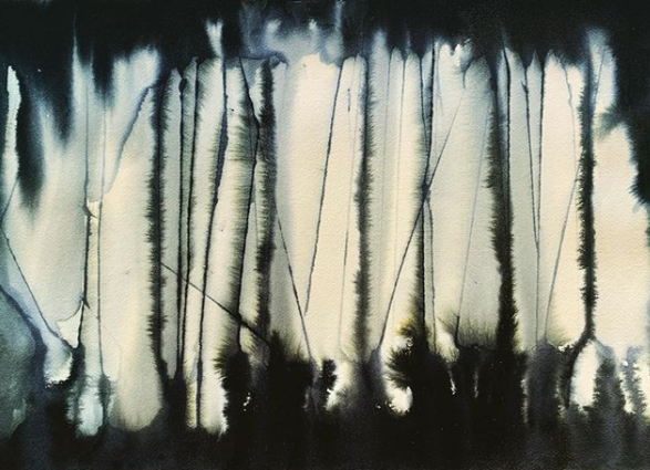 Tableau : Libellule.