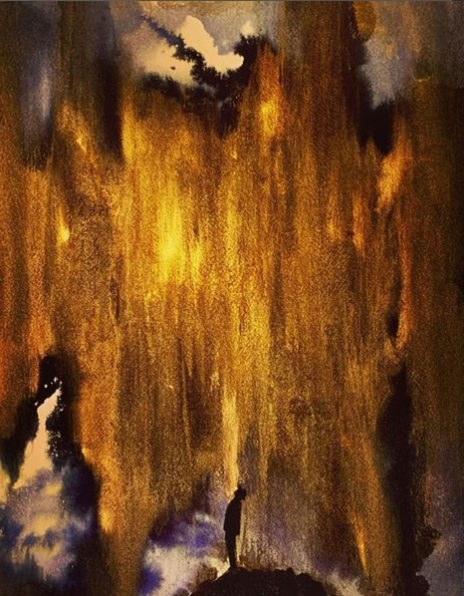 Tableau : Le ciel est par-dessus le toît.