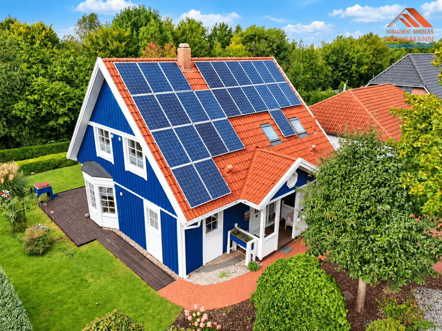 Schwedischer Wohntraum in Loxstedt – charmantes Holzhaus mit PV-Anlage und großem Garten