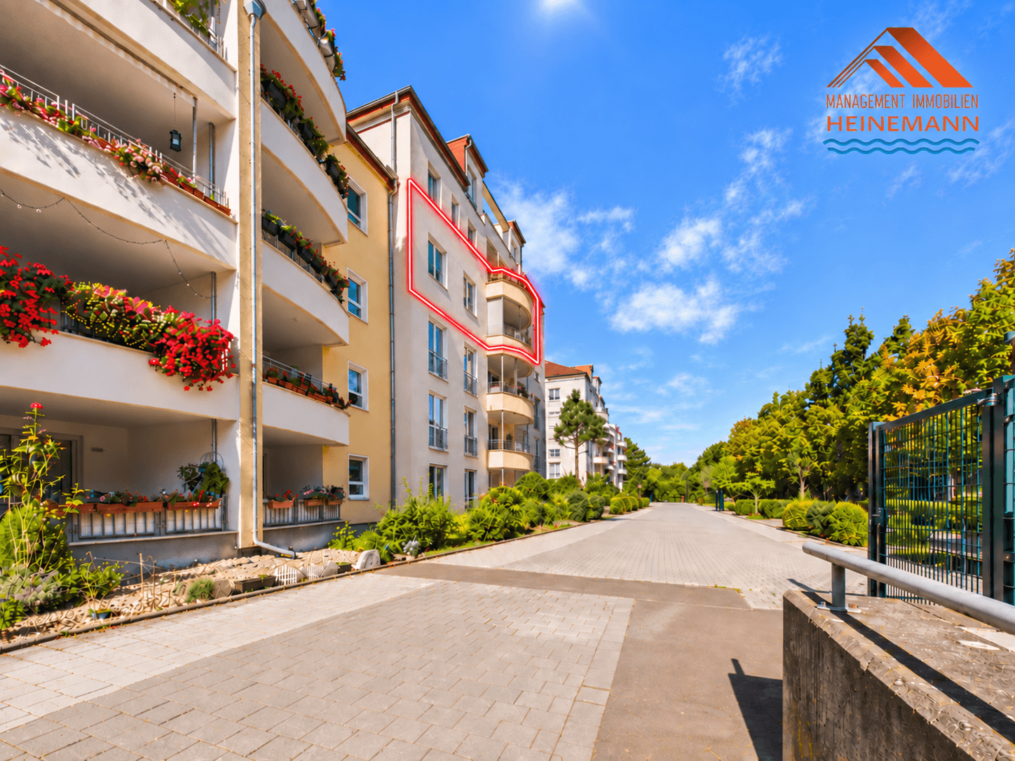 Langfristig vermietete 3-Zimmer-Wohnung mit Balkon, Aufzug & Tiefgarage in Magdeburg – Ansicht 1