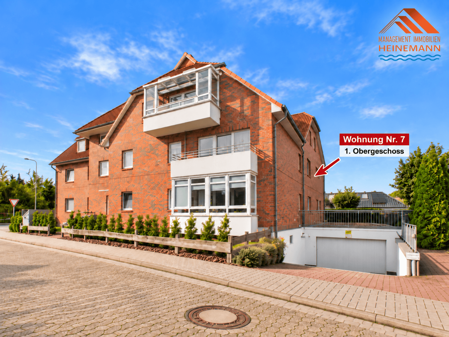 Küstennah wohnen in Cuxhaven - Sahlenburg – gepflegte 3-Zimmer-Wohnung mit Loggia