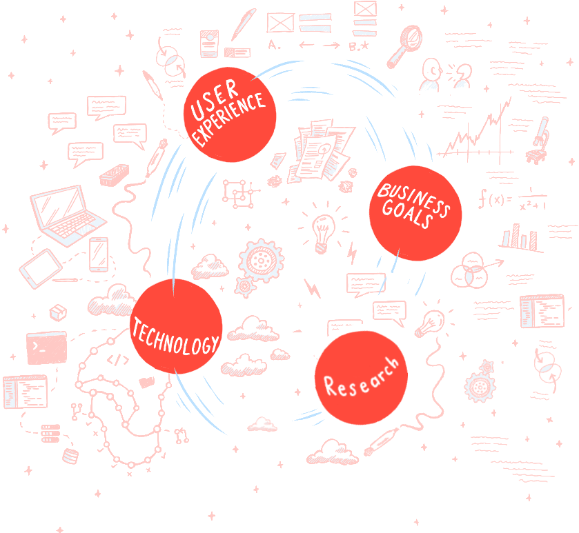 Abstract illustration of juggling tasks