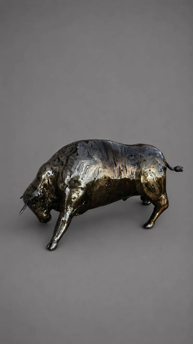 •Escultura toro•
