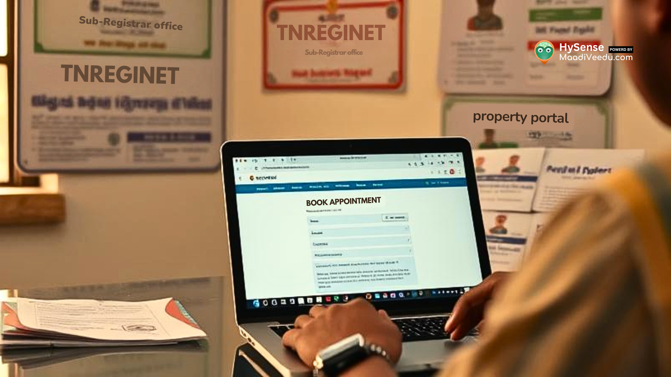 How to Book an Online Appointment for Property or Marriage Registration in Tamil Nadu (TNREGINET Guide)